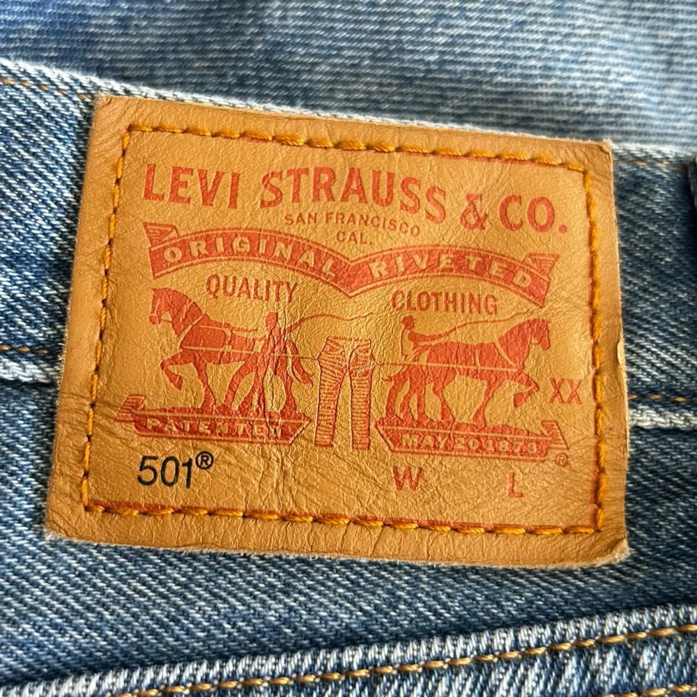 Levi’s 501 Denim Cut Off Jean‎ Shorts Size 29